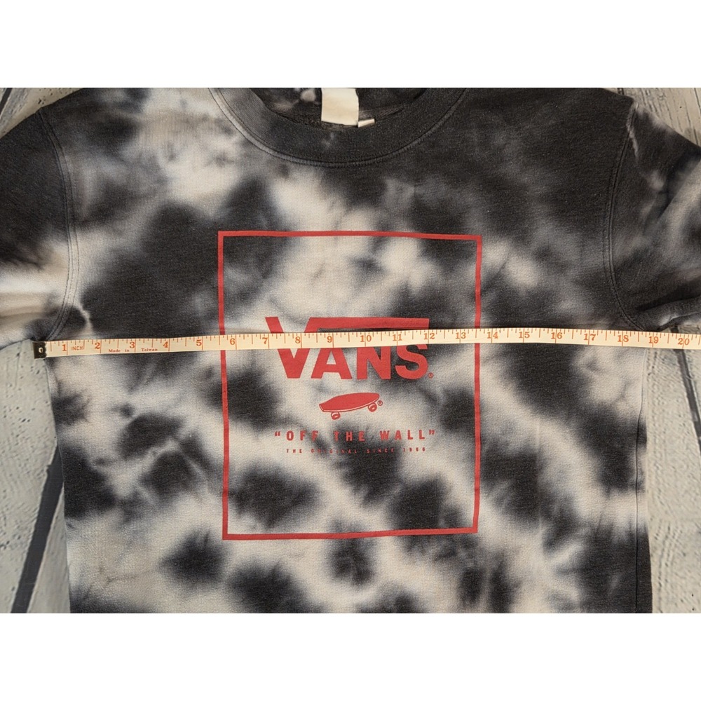 VANS Off The Wall Tie Dye Crew Neck Womens XS - Picture 4 of 5
